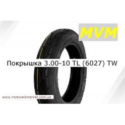 Покрышка 3.00-10 TL (6027) "Mototech"   